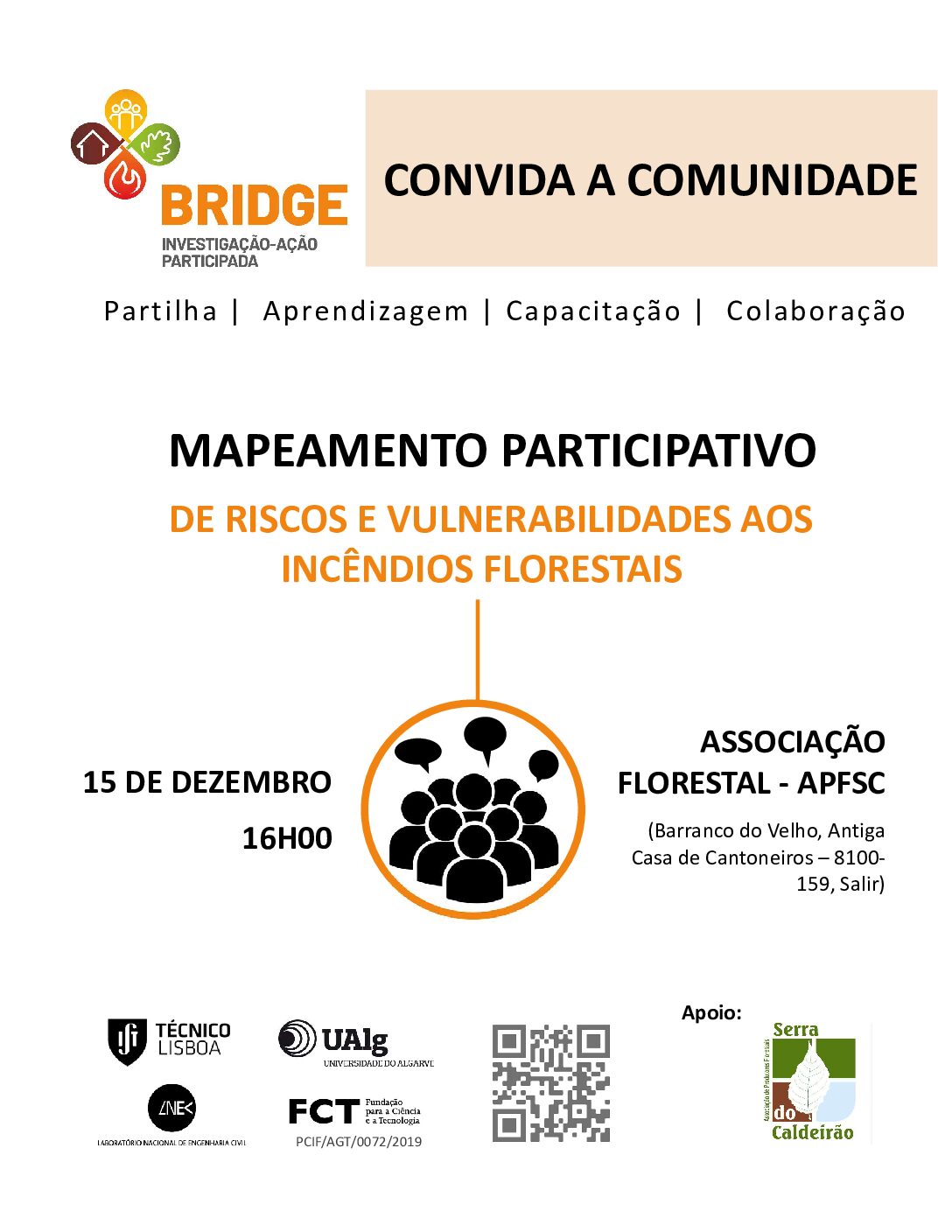 Convite à comunidade